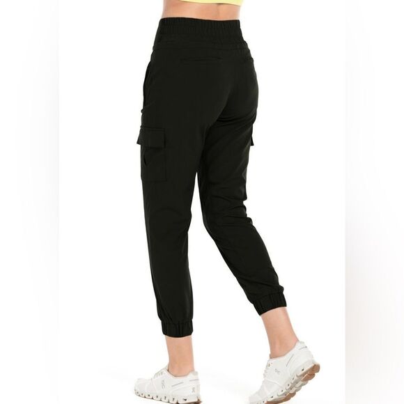 Kyodan Women’s Cargo Woven Joggers Trouser Pant with Pockets 28" - Picture 6 of 9